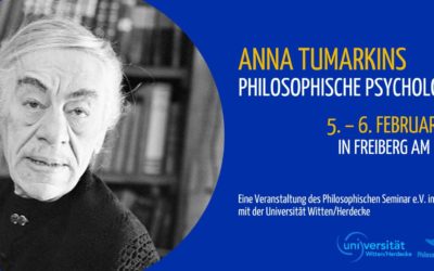 Einladung zum Lektüreseminar: Anna Tumarkins philosophische Psychologie