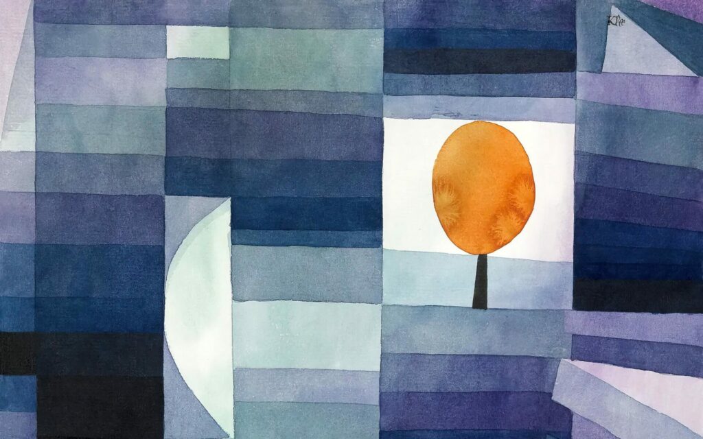 Abbildung: Klee, Der Bote des Herbstes (Ausschnitt)