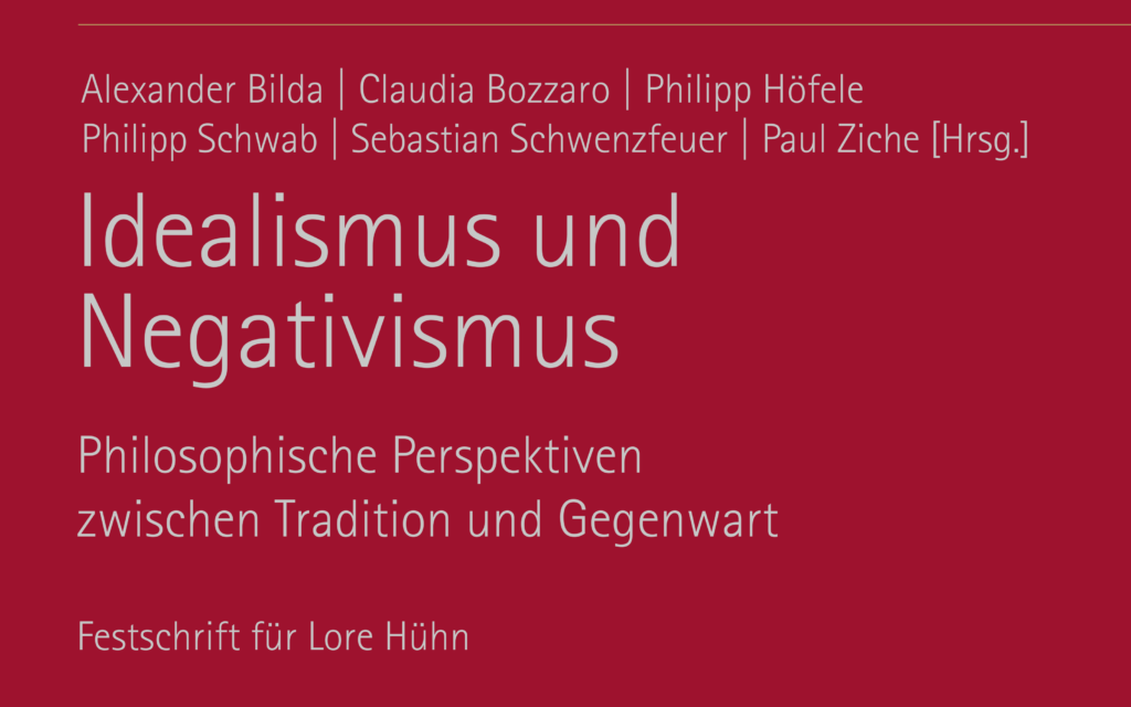 Cover Festschrift Lore Hühn