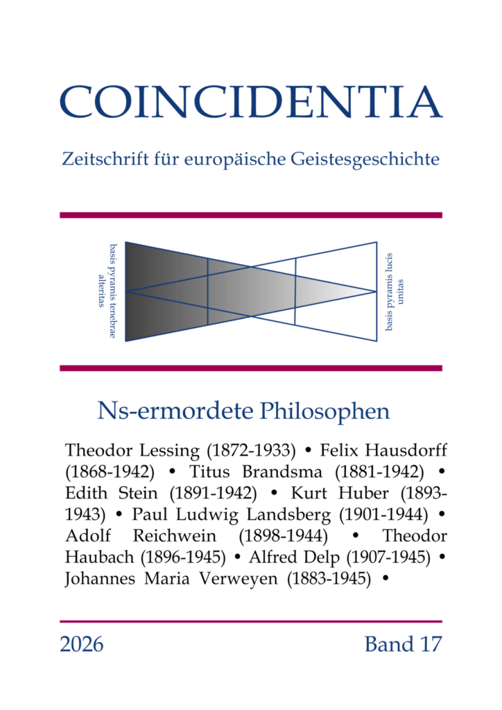 Cover der Coincidentia 17